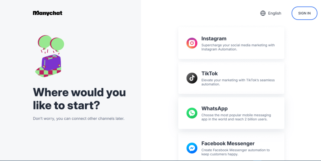 Getting Started with ManyChat